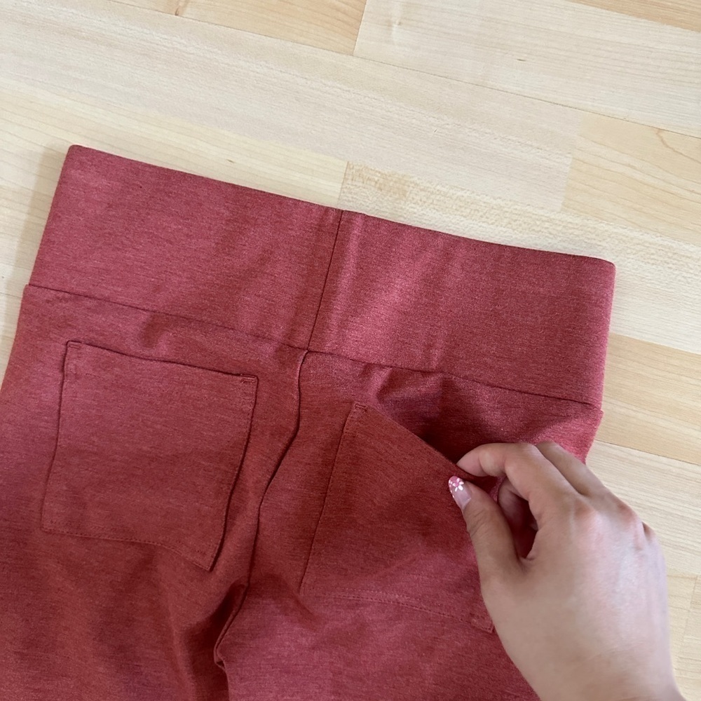 Lou & Grey Rust Pink Jeggings - Picture 3 of 3